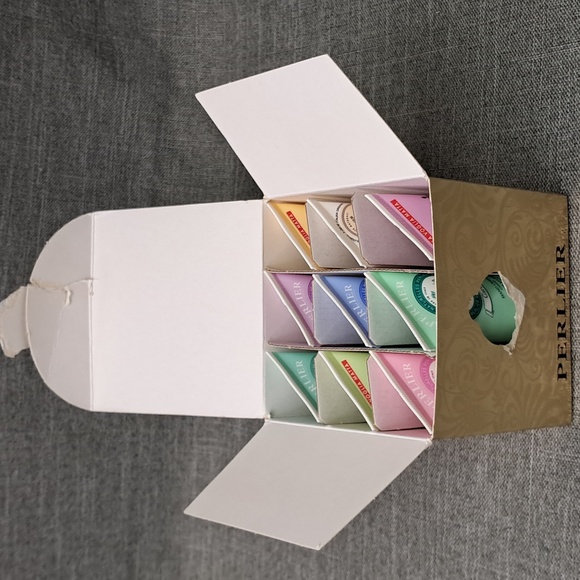 New Perlier Hand Cream 9 1.0 Fl Oz Tube Lot Gold Gift Set - Picture 9 of 13